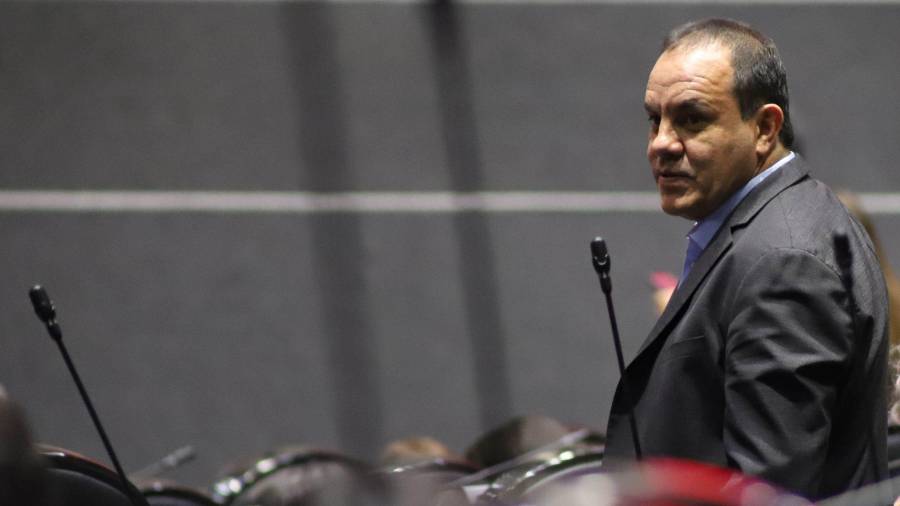 Fiscalía General del Estado de Morelos presentó la solicitud a la Cámara de Diputados para el desafuero el exgobernador Cuauhtémoc Blanco.