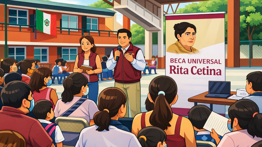 Los primeros pasos para la incorporación alumnos de primaria en escuelas públicas al programa Beca Rita Cetina, por lo que se compartió la fecha exacta que comenzará la primera etapa del proceso.