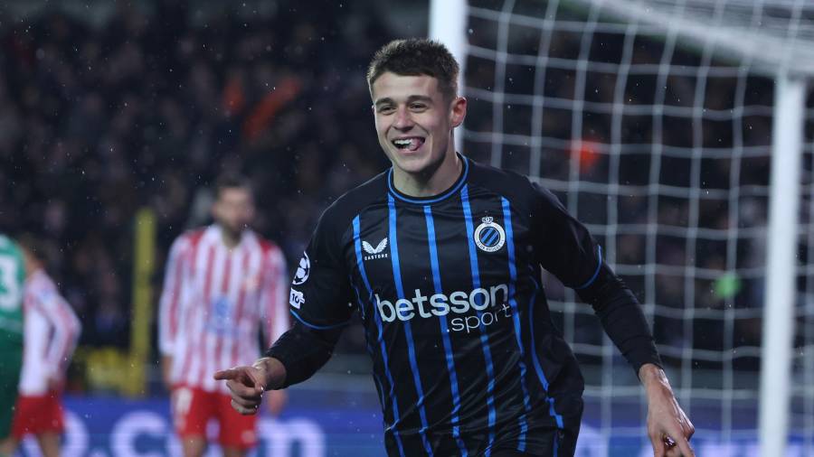 El Club Brujas igualó 3-3 de último minuto ante el Atlético de Madrid en un duelo de alta intensidad por la Champions League, mientras Obed Vargas permaneció en el banquillo.