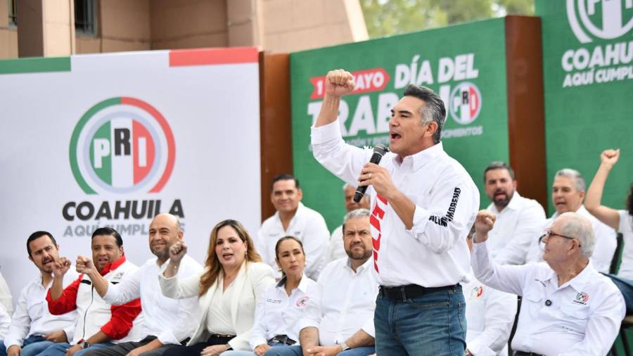 Alejandro Moreno destacó el desempeño de los gobiernos priistas en Coahuila y llamó a la ciudadanía a “respaldar la continuidad del proyecto político en la entidad.”