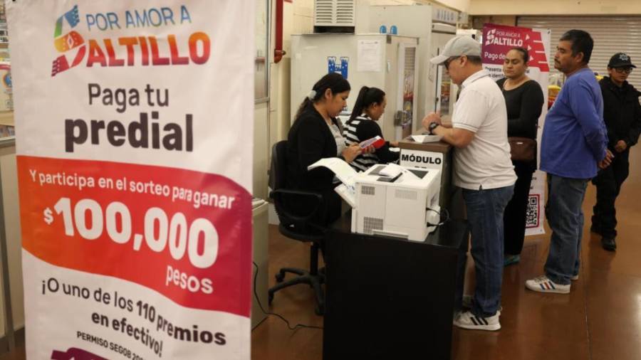 El 7 de abril serán rifados 50 premios de 10 mil pesos cada uno, entre los contribuyentes cumplidos.