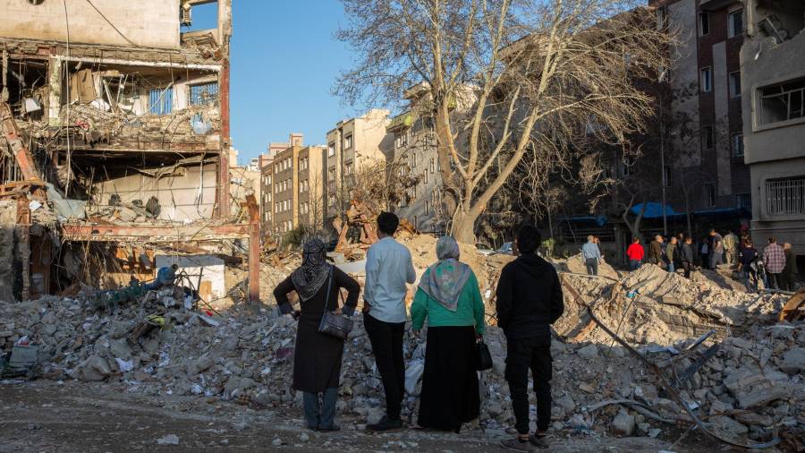 Las daños porovocados por los ataques aéreos estadounidense-israelíes en Teherán.