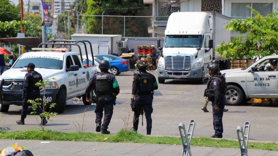 El ataque ocurrió contra un sitio de taxis ubicado en el fraccionamiento Costa Azul de Acapulco. FOTO: Cuartoscuro