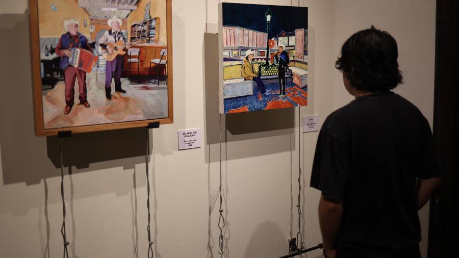 Roy Carrum presenta en Casa Purcell su nueva exposición ‘Recuerdos divididos’