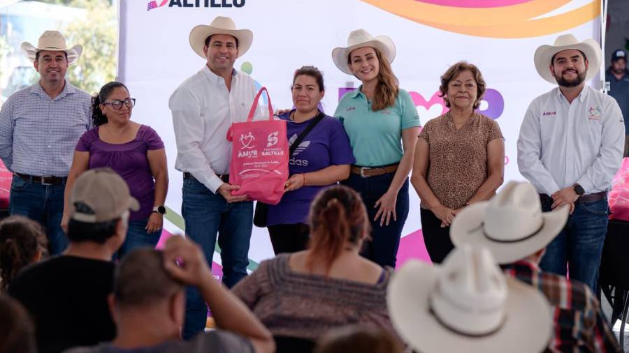 ‘Alimentos de Corazón’ beneficia a 3 mil 500 familias de las comunidades rurales de Saltillo.