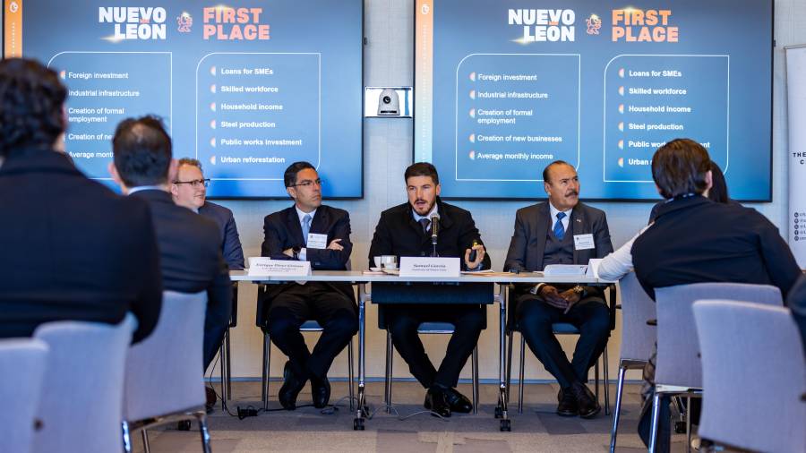 Samuel García destacó ante la Cámara de Comercio Estados Unidos-México el liderazgo de Nuevo León en comercio internacional, logística y atracción de inversión extranjera
