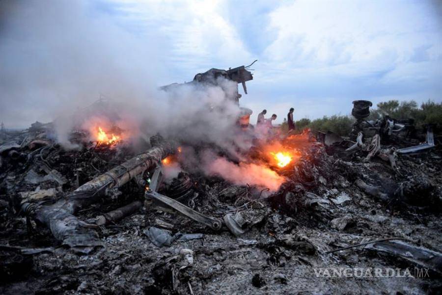 $!El vuelo MH17 de Malaysia Airlines fue derribado por un misil ruso