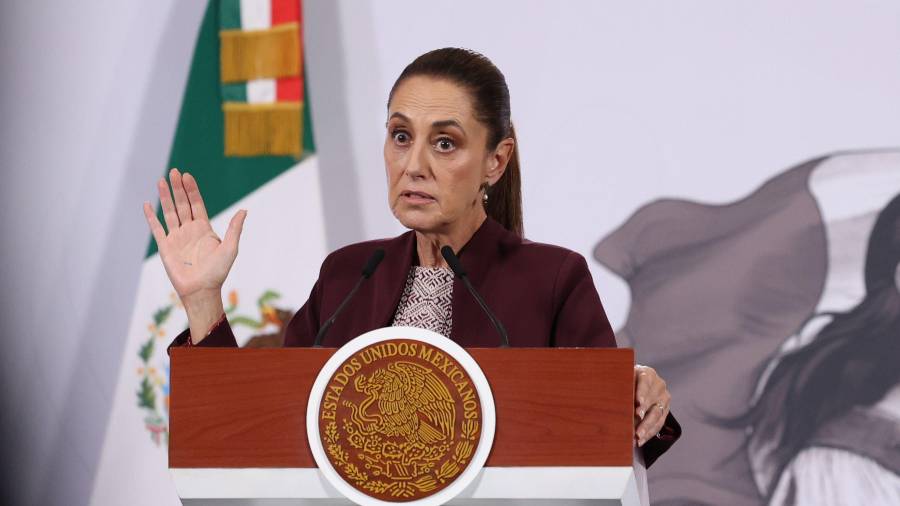 Sheinbaum justificó la no participación en que no se está contemplando a Palestina en el organismo.