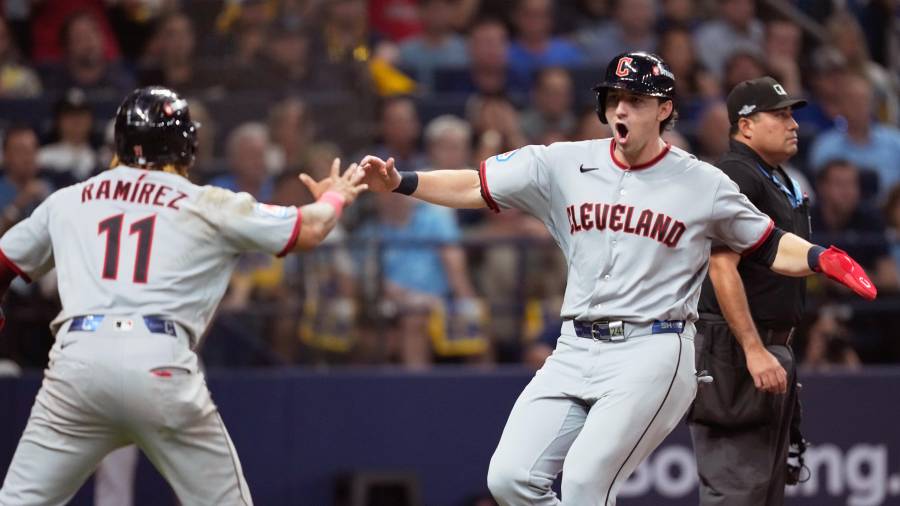 Nathaniel Lowe fue protagonista de la remontada de los Guardians al impulsar dos carreras en la octava entrada, encaminando el triunfo de Cleveland ante Tampa Bay.