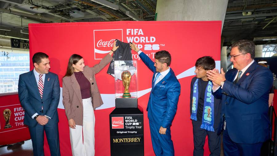 Del 14 al 17 de marzo, los fanáticos del fútbol tendrán la oportunidad de ver de cerca la Copa original del Mundial FIFA en las instalaciones del estadio de Monterrey.