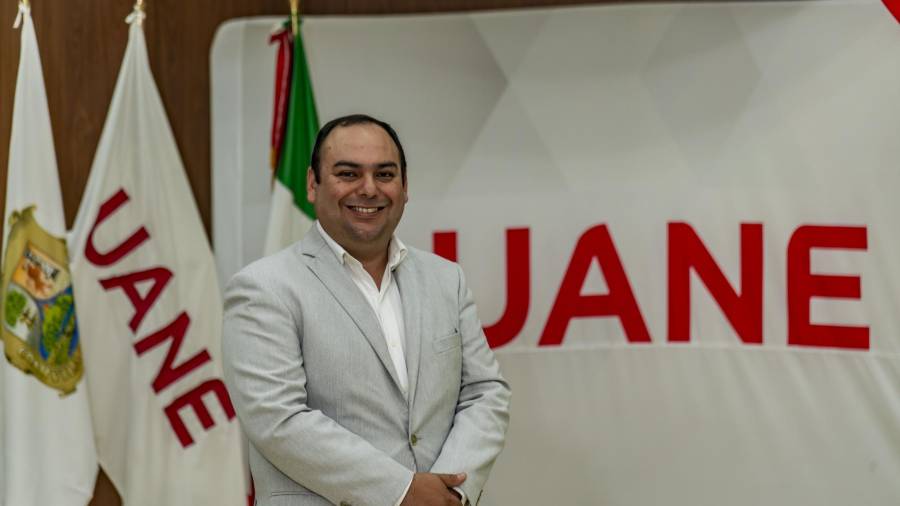 Giovanni de la Peña Merlos, rector de la UANE || FOTO: OMAR SAUCEDO