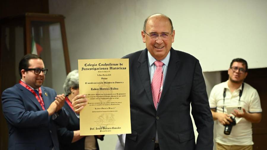 Rubén Moreira destaca la tranquilidad con la que viven los coahuilenses.