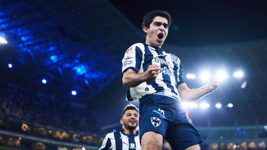 César Garza anotó el gol con el que Rayados superó a Cruz Azul en el Estadio BBVA, durante la Jornada 9 del Apertura 2026.