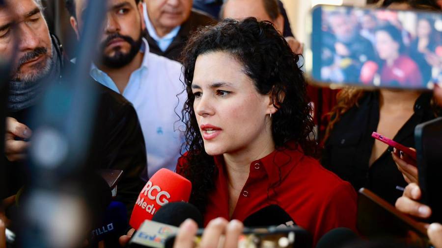 Luisa Alcalde consideró que es importante la unión que se tiene con el Partido del Trabajo.