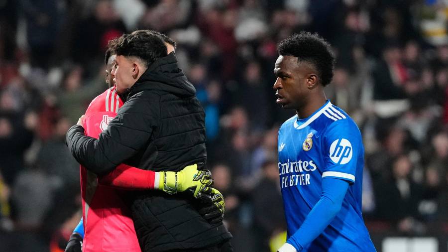 El Albacete festejó su pase a los cuartos de final de la Copa del Rey tras vencer al conjunto blanco.