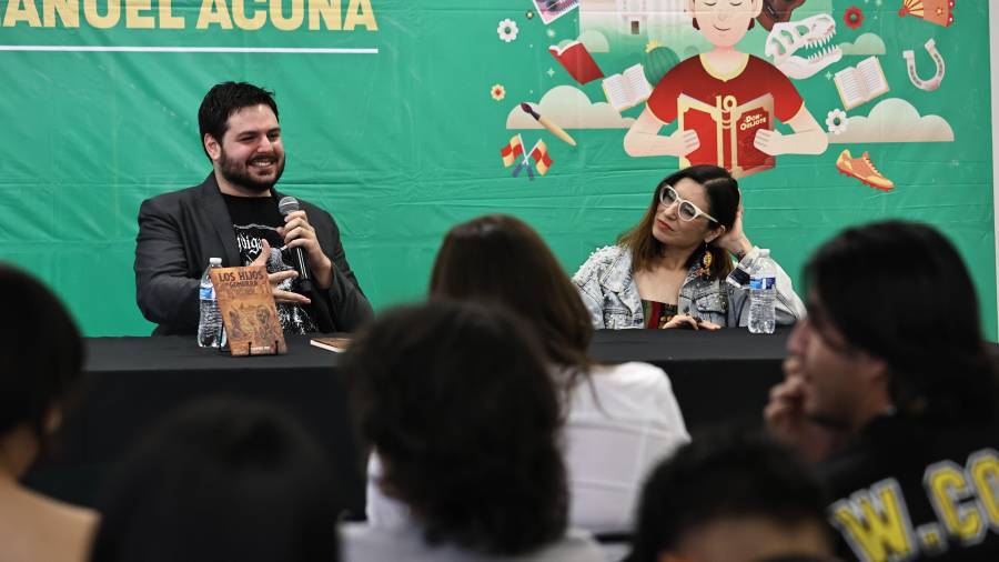 Iscariote Rodriguez presenta su libro “Los hijos de Gomorra” en FIL Coahuila
