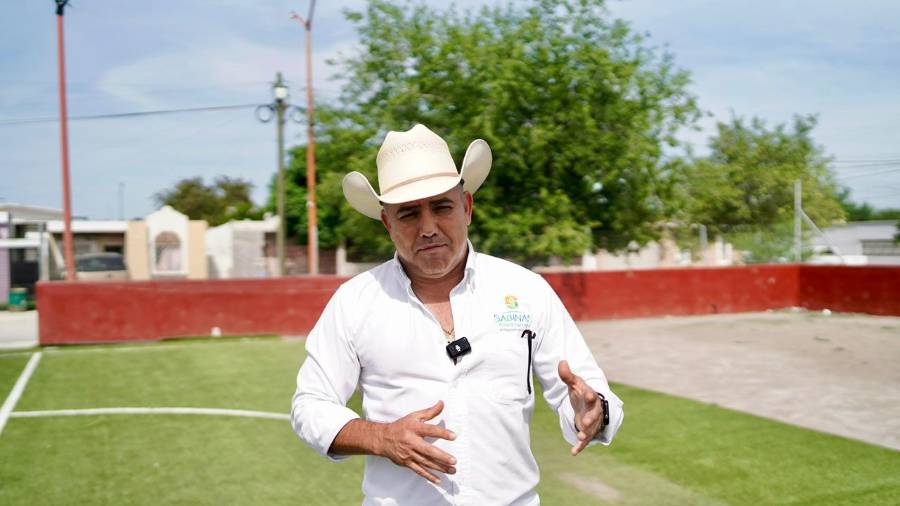 José Feliciano “Chano” Díaz Iribarren, alcalde de Sabinas. FOTO: CORTESÍA