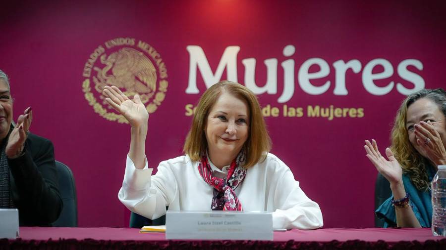 Laura Itzel Castillo Juárez asumió la titularidad de la Secretaría de las Mujeres tras dejar el Senado, donde presidió la Mesa Directiva durante el segundo año legislativo.