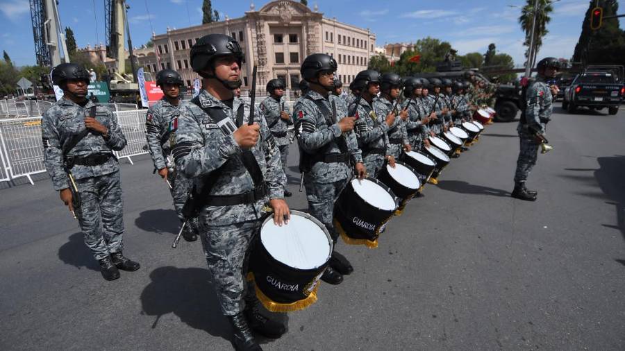 Armas, tecnología y rescates: así fue el desfile del 16 de septiembre en Saltillo.