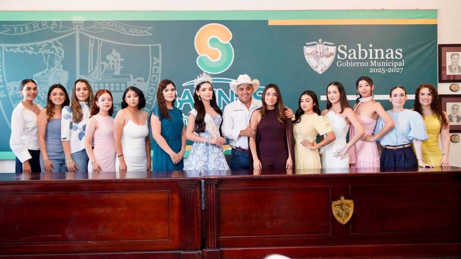 La Sala de Cabildo fue sede del arranque formal del certamen rumbo a las Fiestas Grandes de Sabinas 2026.