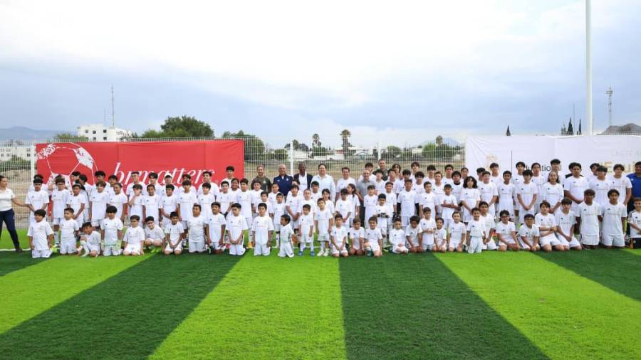 El programa busca utilizar el fútbol para fomentar valores entre niñas, niños y jóvenes.