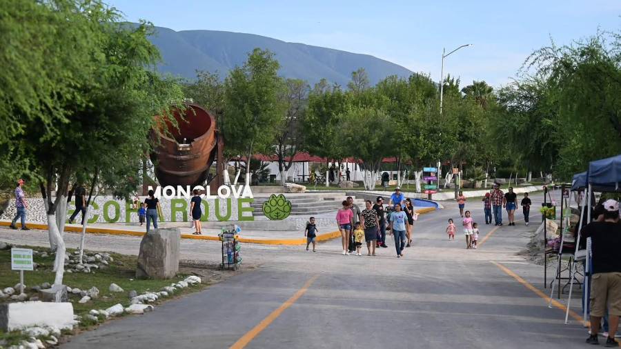 Más de seis mil personas recorrieron el Ecoparque de Monclova durante el primer fin de semana tras su reapertura.