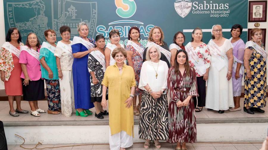 Las participantes del certamen representarán la experiencia y trayectoria de las mujeres adultas mayores de Sabinas, Coahuila.