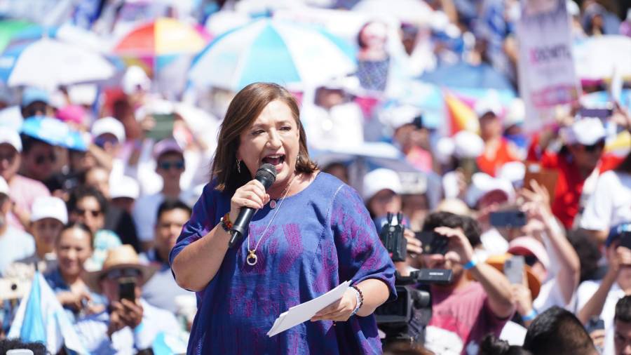 La candidata presidencial pide a los mexicanos combatir la división en el país | Foto: Especial