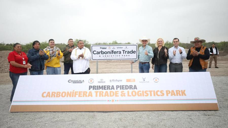 El parque industrial se ubicará en Múzquiz, en el Ejido La Cuchilla de Palaú.