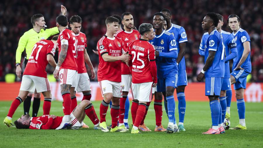 Vinícius Júnior denunció un supuesto insulto racista de Gianluca Prestianni durante el duelo entre Benfica y Real Madrid, caso que ya es investigado por la UEFA.