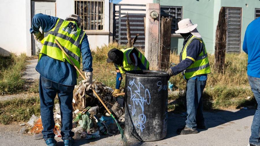 La limpieza continuará de manera constante por las diferentes colonias del municipio.