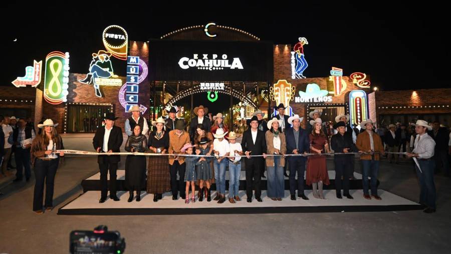 Inaugura Manolo Jiménez Expo Coahuila y Rodeo Saltillo 2026