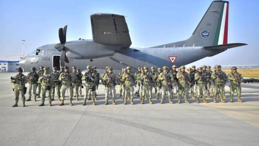 Enviaron a 180 elementos del Cuerpo de Fuerzas Especiales para reforzar la seguridad en Sinaloa.