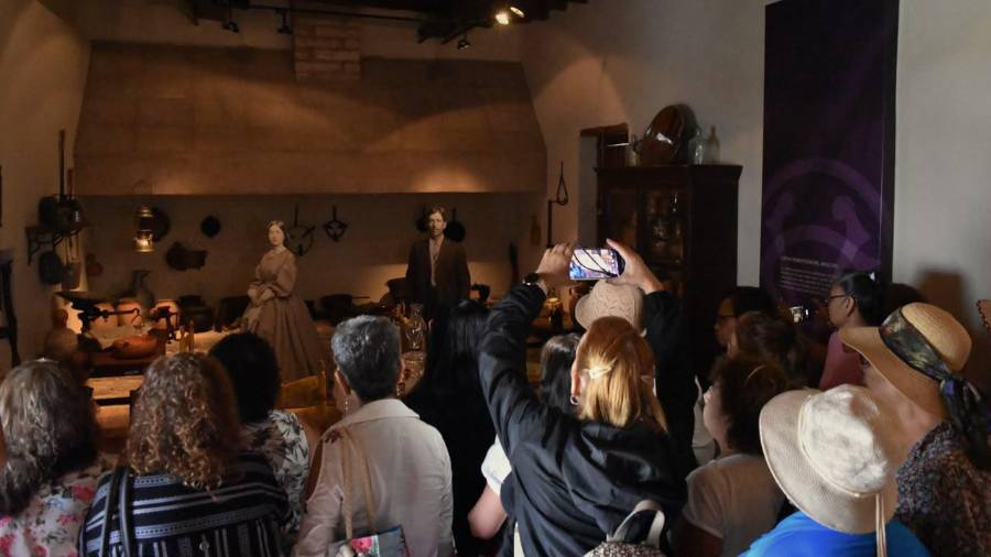 El Museo Venustiano Carranza fue uno de los puntos visitados por la delegación regiomontana durante su estancia en Cuatro Ciénegas.