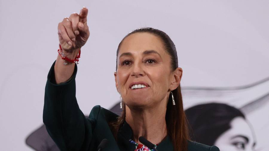 Ante una posible reunión con Felipe VI durante el Mundial, Sheinbaum respondió: ‘Ya vamos a ver’.