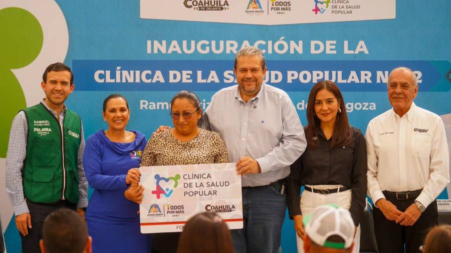 Las Clínicas de la Salud Popular ofrecen consultas, medicamentos y diversos servicios médicos gratuitos en Ramos Arizpe.