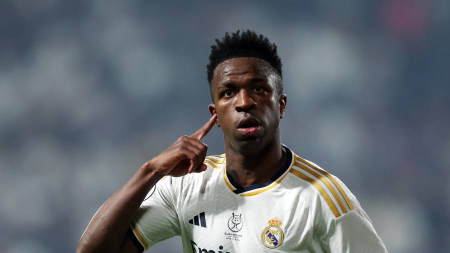Vinicius Jr. permanecerá en el conjunto merengue hasta junio de 2032, cuando tendrá 31 años.
