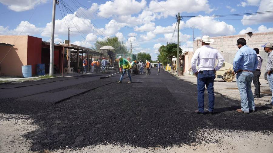 Además de la calle Pirineos, recientemente se pavimentaron y mejoraron las calles Don Martín y Kakanapo, de la colonia Santo Domingo. FOTOS: CORTESÍA