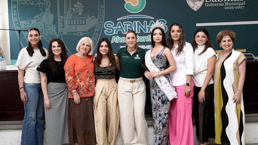 Sabinas inicia la búsqueda de su próxima reina para las Fiestas Grandes de Septiembre 2026. FOTO: CORTESÍA