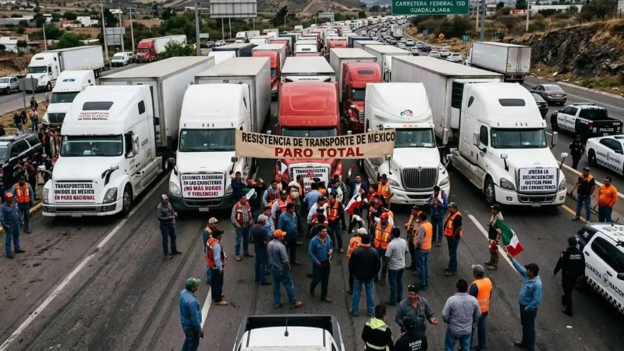 Se dejó claro que ésta es una protesta de laboral y por ello no se interrumpirá el tráfico de las carreteras.