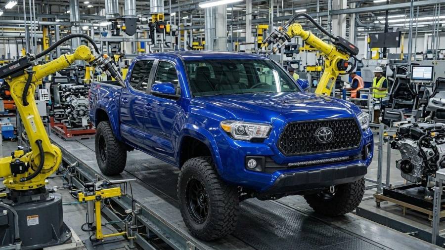 La firma japonesa anunció que trasladará la producción de la Tacoma de Baja California a una planta en Texas.