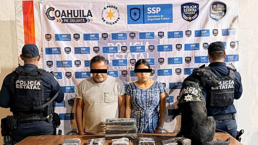 Autoridades aseguraron aproximadamente un kilogramo de cocaína y cuatro kilogramos de heroína en distintos colores.