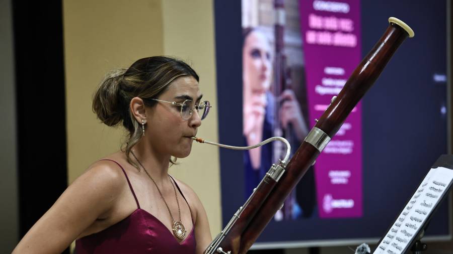 Un sonido especial: Sofía Figueroa comparte la belleza del fagot en concierto en Saltillo