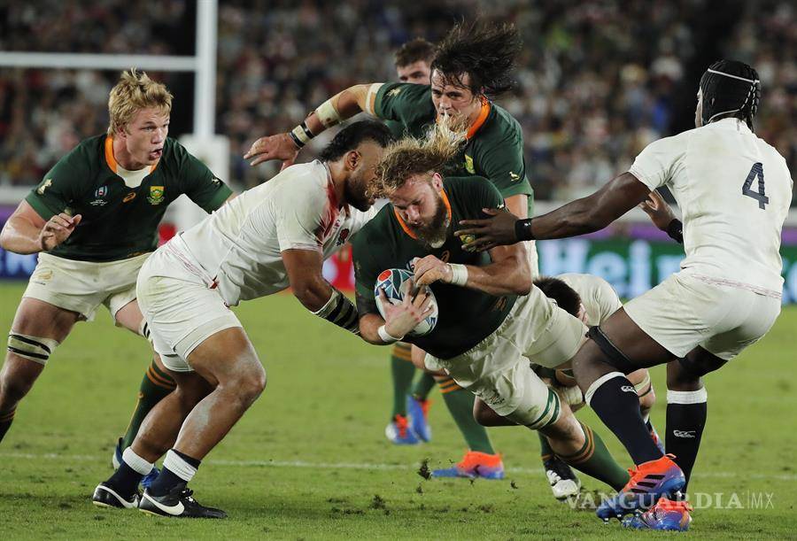 $!Sudáfrica, campeón mundial de rugby por tercera vez
