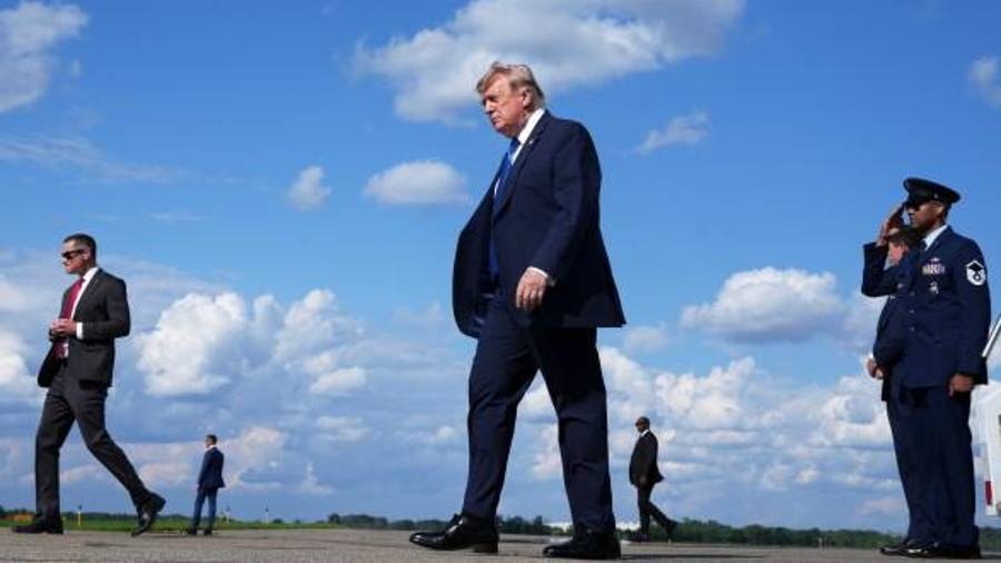 Trump evitó confirmar si había llamado al director ejecutivo de SpaceX para solicitar la restauración del servicio, como señalaron medios estadounidenses.
