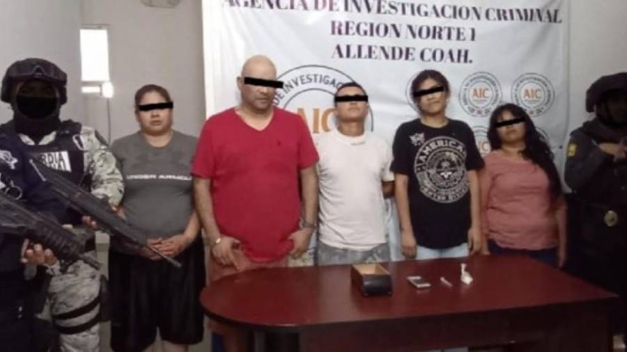 Los detenidos quedaron a disposición del Ministerio Público, que definirá su situación jurídica