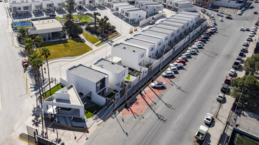 La plusvalía y la conectividad han ganado terreno como prioridades de los compradores en los últimos años. Imagen de Veredas Residencial, en Ramos Arizpe. FOTO: OMAR SAUCEDO