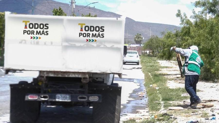 La programación de Servicios Primarios permite distribuir las cuadrillas en diferentes puntos de Ramos Arizpe.