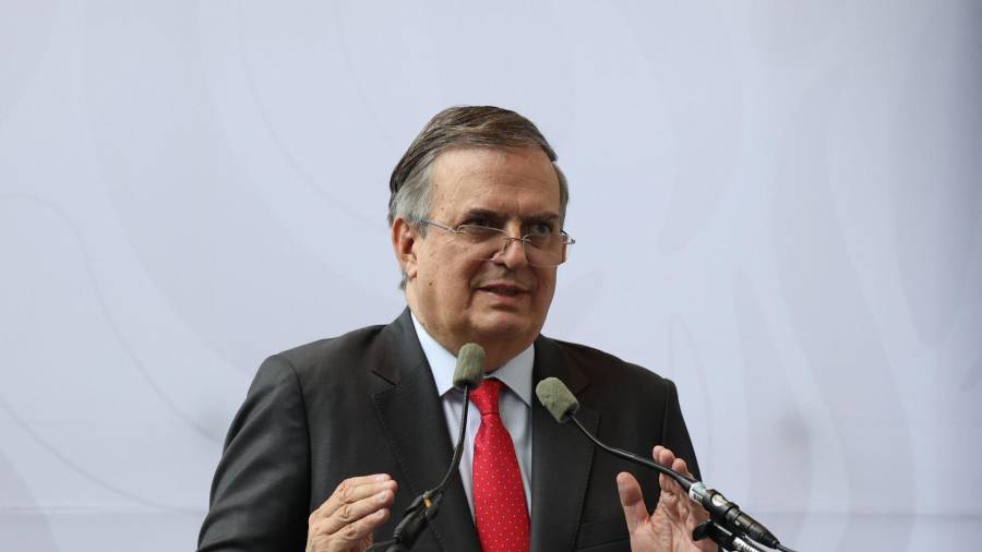 Marcelo Ebrard, secretario de Economía, ofreció conferencia de prensa para dar detalles sobre las futuras negociaciones respecto al T-MEC.