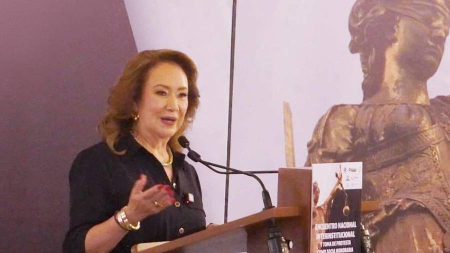 Yasmín Esquivel Mossa planteó la creación de un censo nacional y local de menores en orfandad tras un feminicidio.